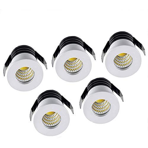 Elitlife Mini inbouwspots Minispot inbouwverlichting LED inbouwspots set van 5