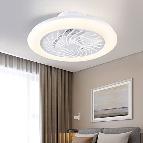 FVBXYU Plafondventilatoren, Ventilator Met Plafondlamp Stil