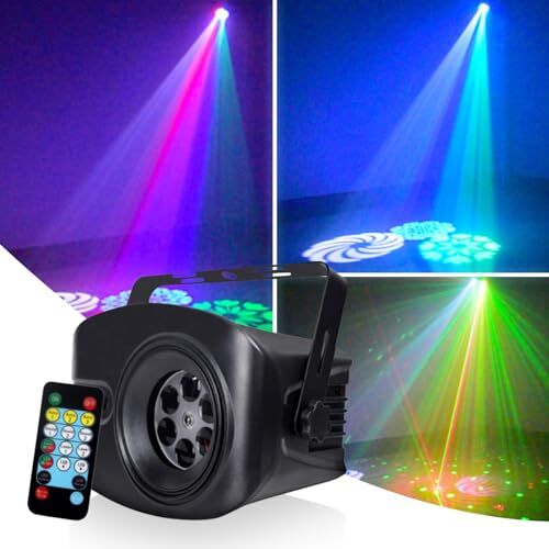 Mister Disco Discolamp LED Patronen Laser Feestverlichting Party Lamp