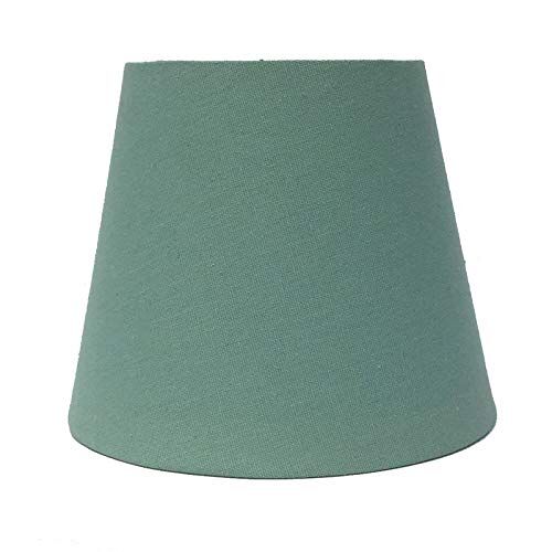 CWCQGH Traditioneel ontwerp van linnen stoffen lampenkap, geschikt voor kleine tafellampen met E14-voet,B
