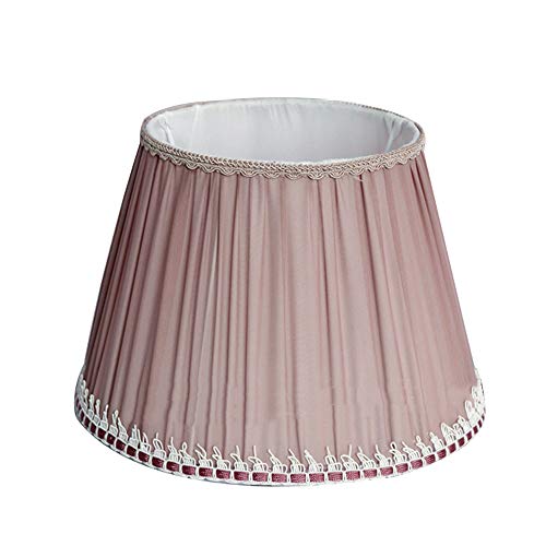 CWCQGH Eikenboomverlichting, lampenkap, doe-het-zelf tafellampenkap, roze paars, voor tafellampen en vloerlampen, 40 cm