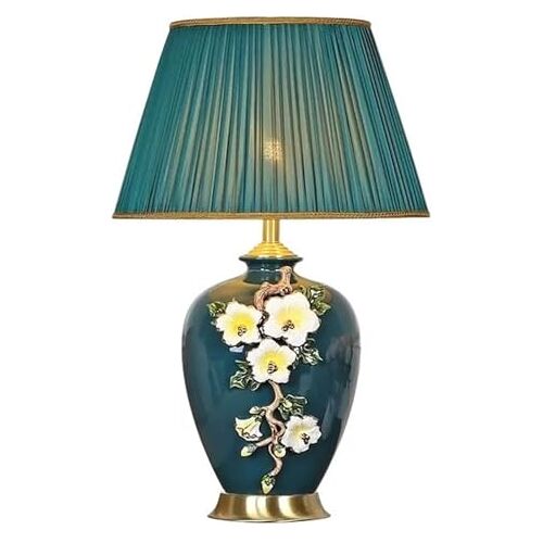 GaRcan Tafellamp Slaapkamer Bedlampjes Emaille Kleur Keramisch Bedlampje Slaapkamer Bureaulamp Binnen Decoratieve Lampvoet Bedlampjes