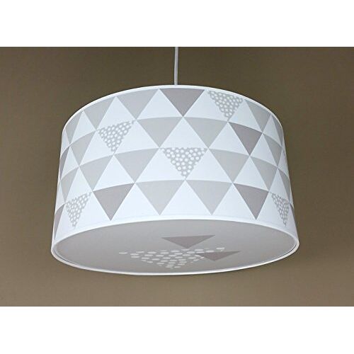 Noonos Plafondlamp/plafondlamp kinderkamer/babykamer/kinderlamp/babylamp (taupe/grijs)