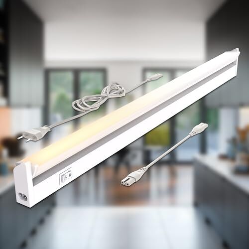 B.K.Licht I Keukenverlichting I kastverlichting I onderbouwverlichting I l:57.3cm I CCT I 8W LED keuken verlichting