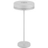 REV DISK Tafellamp, tafellamp, tafellamp, draadloos, bedlampje dimbaar, 200 lm, 2W, batterij 4000 mAh, IP54, wit