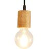 Mengjay Houten hanglamp hanglamp hanglamp E27 plafondlamp hanglamp hanglamp geometrisch industriële hanglamp voor eetkamer/woonkamer/kantoor/café