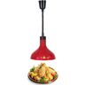 LLZZXQ Voedsel Warmtelamp Voedsel Warmhoudlamp Voedsel Warmtelamp Hangende Voedsel Warmer Lamp Buffet Voedsel Warmte Behoud Kroonluchter Verstelbare Lengte (Kleur: Rood)