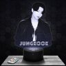 Lampephoto.fr Jungkook lamp decoratie slaapkamer meisje lamp 3D Jungkook object k-pop Korea Pop Koreaans cadeau-idee decoratie gedimd licht nachtlampje kantoor decoratie kerstmis tiener origineel TOP