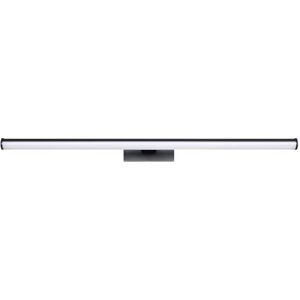 Eglo LED Spiegellamp Vadumi, badkamerspiegel lamp, kunststof zwart-wit, neutraalwit, IP44, lengte 78 cm Eglo LED Spiegellamp Vadumi, badkamerspiegel lamp, kunststof zwart-wit, neutraalwit, IP44, lengte 78 cm