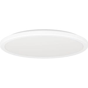 Eglo LED plafondlamp Rovito, ronde badkamer plafonnière met afstandsbediening, kunststof badkamerlamp plafond in wit, plafondverlichting warm wit-koud wit, IP44, Ø 39 cm Eglo LED plafondlamp Rovito, ronde badkamer plafonnière met afstandsbediening, kunststof badkamerlamp plafond in wit, plafondverlichting warm wit-koud wit, IP44, Ø 39 cm