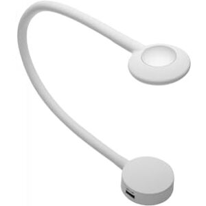 Högert Technik Led-leeslamp met USB-aansluiting, dimbaar, 12 V, 2,1 W, 4000 K, neutraal wit, 16 leds, voor hoofdeinde van het bed, met kabel van 1,5 m, wit Högert Technik Led-leeslamp met USB-aansluiting, dimbaar, 12 V, 2,1 W, 4000 K, neutraal wit, 16 leds, voor hoofdeinde van het bed, met kabel van 1,5 m, wit