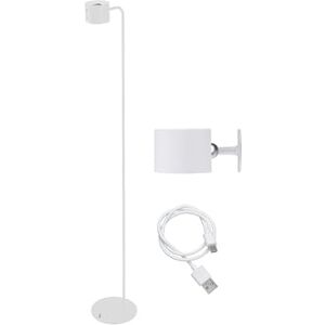BEPER P201UTP305 Lumì oplaadbare lamp, Vloer- en tafellamp, In hoogte verstelbaar, Wandaccessoire, Inclusief USB-kabel, Aanraakschakelaar aan, Wit BEPER P201UTP305 Lumì oplaadbare lamp, Vloer- en tafellamp, In hoogte verstelbaar, Wandaccessoire, Inclusief USB-kabel, Aanraakschakelaar aan, Wit