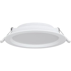 Eglo LED inbouwspot Idun-E, ronde plafondspot, kunststof wit, warmwit, Ø 16,6 cm Eglo LED inbouwspot Idun-E, ronde plafondspot, kunststof wit, warmwit, Ø 16,6 cm