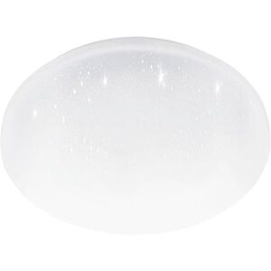 Eglo Pogliola Led-plafondlamp, met kristaleffect en dipschakelaar, keuken-plafondlamp, van metaal en kunststof in wit, warmwit, neutraal koudwit, Ø 31 cm Eglo Pogliola Led-plafondlamp, met kristaleffect en dipschakelaar, keuken-plafondlamp, van metaal en kunststof in wit, warmwit, neutraal koudwit, Ø 31 cm