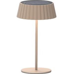 BOLD LED Solar tafellamp (IP44, 2W/180lm 2700K, tafellamp draadloos, warm wit CRI 95, LED touch-schakelaar & dimmer, zonne-energie & USB-C opladen, 6 uur gebruik) zand BOLD LED Solar tafellamp (IP44, 2W/180lm 2700K, tafellamp draadloos, warm wit CRI 95, LED touch-schakelaar & dimmer, zonne-energie & USB-C opladen, 6 uur gebruik) zand