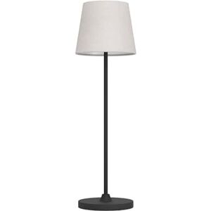 Eglo Leonero Lampa stołowa LED, bezprzewodowa, czarno-beżowa lampka nocna z metalu z tekstylnym kloszem, dotykowa ściemniana, ładowana przez USB, ciepła biel-neutralna biel Eglo Leonero Lampa stołowa LED, bezprzewodowa, czarno-beżowa lampka nocna z metalu z tekstylnym kloszem, dotykowa ściemniana, ładowana przez USB, ciepła biel-neutralna biel