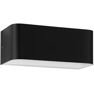 Eglo LED wandlamp binnen Sania 4, wandarmatuur met up- en downlight, muurlamp van aluminium in zwart en wit, wandspot voor hal en woonkamer, warm wit, 20 x 8 cm Eglo LED wandlamp binnen Sania 4, wandarmatuur met up- en downlight, muurlamp van aluminium in zwart en wit, wandspot voor hal en woonkamer, warm wit, 20 x 8 cm