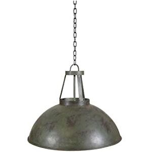 Biscottini Industriële kroonluchter, niet elektrifisch, 45 x 45 x 40 cm, vintage industriële kroonluchter van ijzer, hanglamp, keuken, industriële stijl Biscottini Industriële kroonluchter, niet elektrifisch, 45 x 45 x 40 cm, vintage industriële kroonluchter van ijzer, hanglamp, keuken, industriële stijl
