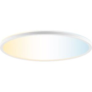 Brilliant Lumaro led-paneel, rond, Ø 42 cm, dimbaar, met afstandsbediening, 3000 lumen, 27006500K CCT nachtlampje en timer, moderne plafondlamp voor woonkamer, slaapkamer en Brilliant Lumaro led-paneel, rond, Ø 42 cm, dimbaar, met afstandsbediening, 3000 lumen, 27006500K CCT nachtlampje en timer, moderne plafondlamp voor woonkamer, slaapkamer en