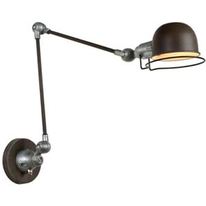 LUCIDE HONORE Wandlamp 1xE14 Roest bruin LUCIDE HONORE Wandlamp 1xE14 Roest bruin