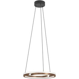 Eglo LED hanglamp Mezzomonte, dimbare eettafelpendel met afstandsbediening, metalen plafondlamp in zwart, brons en wit, warm- tot koudwit, 4700 lumen Eglo LED hanglamp Mezzomonte, dimbare eettafelpendel met afstandsbediening, metalen plafondlamp in zwart, brons en wit, warm- tot koudwit, 4700 lumen