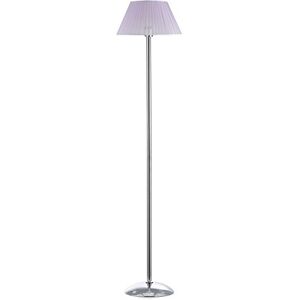 ONLI Vloerlamp/Vloerlamp in Metaal Chroom eparalume Stof/Weefsel, Lila ONLI Vloerlamp/Vloerlamp in Metaal Chroom eparalume Stof/Weefsel, Lila