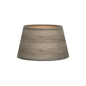 VoltShine Lampenkap, type E27, design van grijs hout, afmetingen: 20 x 15 x 12 cm VoltShine Lampenkap, type E27, design van grijs hout, afmetingen: 20 x 15 x 12 cm
