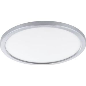 Eglo LED plafondlamp Campaspero 2, vlakke ronde badkamerlamp, lamp plafond van kunststof in zilver, plafonière neutraalwit, IP44, Ø 29,5 cm Eglo LED plafondlamp Campaspero 2, vlakke ronde badkamerlamp, lamp plafond van kunststof in zilver, plafonière neutraalwit, IP44, Ø 29,5 cm