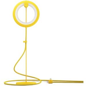 BILY Draagbare led-leeslamp met zitstok, USB-aansluiting met 3 verlichtingsmodi, voor laptop en smartphone, geel BILY Draagbare led-leeslamp met zitstok, USB-aansluiting met 3 verlichtingsmodi, voor laptop en smartphone, geel