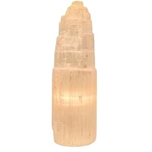 Selenite Dreams Verlichte seleniet kristal ijsberg, zonder sokkel, ca. 30 cm, wit tot licht transparant Selenite Dreams Verlichte seleniet kristal ijsberg, zonder sokkel, ca. 30 cm, wit tot licht transparant