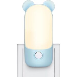 Alyvisun Kindernachtlampjes Stekker in Wand, LED Baby Nachtlampjes met Zacht Licht voor Slaapkamers/Gangen/Badkamers, Wand Nachtlichten(Blauw) Alyvisun Kindernachtlampjes Stekker in Wand, LED Baby Nachtlampjes met Zacht Licht voor Slaapkamers/Gangen/Badkamers, Wand Nachtlichten(Blauw)