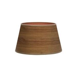 VoltShine Lampenkap van donker hout, afmetingen: 20 x 15 x 12 cm VoltShine Lampenkap van donker hout, afmetingen: 20 x 15 x 12 cm