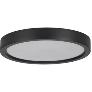 Eglo LED plafondlamp Idun-E, ronde lamp voor hal, opbouwlamp slaapkamer, kunststof zwart, warmwit, Ø 28,5 cm Eglo LED plafondlamp Idun-E, ronde lamp voor hal, opbouwlamp slaapkamer, kunststof zwart, warmwit, Ø 28,5 cm