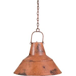 Biscottini Industriële kroonluchter, niet elektrifisch, 41 x 41 x 24 cm, vintage industriële kroonluchter van ijzer, hanglamp, keuken, industriële stijl Biscottini Industriële kroonluchter, niet elektrifisch, 41 x 41 x 24 cm, vintage industriële kroonluchter van ijzer, hanglamp, keuken, industriële stijl