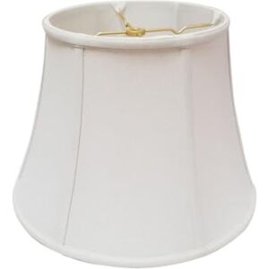 Royal Designs, Inc Royal Designs Modified Bell Lamp Shade White 10 x 16 x 12.5 Royal Designs, Inc Royal Designs Modified Bell Lamp Shade White 10 x 16 x 12.5