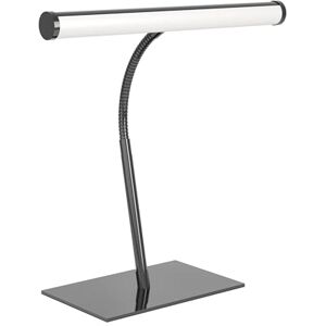 Eglo Riccione Led-tafellamp, bureaulamp met flexibele arm, aanraakdimbaar, bedlampje van metaal in zwart, warmwit-koudwit Eglo Riccione Led-tafellamp, bureaulamp met flexibele arm, aanraakdimbaar, bedlampje van metaal in zwart, warmwit-koudwit