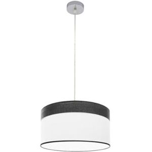 Zarivy Cloe 1 x E27 hanger in eigentijds design in chroom en wit, gecombineerd met zwart hout, afmetingen: 40 x 40 cm, ideaal om een moderne touch aan je interieur te geven. Zarivy Cloe 1 x E27 hanger in eigentijds design in chroom en wit, gecombineerd met zwart hout, afmetingen: 40 x 40 cm, ideaal om een moderne touch aan je interieur te geven.