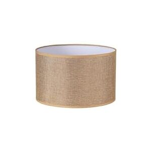 PRENDELUZ Cilindrische lampenkap van jute E27, 22 x 22 x 15 cm, ideaal voor tafellampen en interieurdecoratie, geeft een rustieke en warme touch. PRENDELUZ Cilindrische lampenkap van jute E27, 22 x 22 x 15 cm, ideaal voor tafellampen en interieurdecoratie, geeft een rustieke en warme touch.