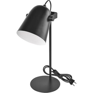 EMOS Design bureaulamp NINA van metaal met E27-fitting Vintage tafellamp voor E27 lamp Bedlampje met 150 cm kabel en eurostekker Leeslamp zonder gloeilamp Zwart EMOS Design bureaulamp NINA van metaal met E27-fitting Vintage tafellamp voor E27 lamp Bedlampje met 150 cm kabel en eurostekker Leeslamp zonder gloeilamp Zwart