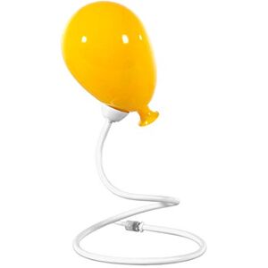 ONLI Tafellamp kinderkamer ballonnen met voet van wit metaal en oranje glas. Inclusief lamp ONLI Tafellamp kinderkamer ballonnen met voet van wit metaal en oranje glas. Inclusief lamp
