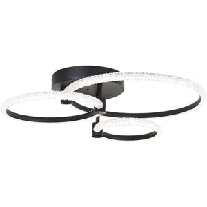 Brilliant Led-plafondlamp in modern design, mat/transparant, rond, dimbaar, met afstandsbediening en inclusief CCT (3000-7000 Kelvin) en 4700 lumen, moderne woonkamerlamp Brilliant Led-plafondlamp in modern design, mat/transparant, rond, dimbaar, met afstandsbediening en inclusief CCT (3000-7000 Kelvin) en 4700 lumen, moderne woonkamerlamp