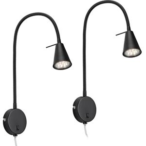 Briloner Set van 2 led-leeslampen met schakelaar op de behuizing, draaibaar, warm wit licht, wandlamp voor binnen, wandlamp, bedlamp, leeslamp, bedlamp, bedlamp, leeslamp, bedlamp, bedlamp, bedlamp Briloner Set van 2 led-leeslampen met schakelaar op de behuizing, draaibaar, warm wit licht, wandlamp voor binnen, wandlamp, bedlamp, leeslamp, bedlamp, bedlamp, leeslamp, bedlamp, bedlamp, bedlamp