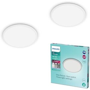 Philips SceneSwitch CL550 3-in-1 LED-lamp, IP44, 1500 lm, 4000 K, dimmen zonder dimmer, wit Philips SceneSwitch CL550 3-in-1 LED-lamp, IP44, 1500 lm, 4000 K, dimmen zonder dimmer, wit