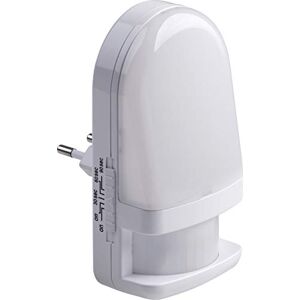 Meister LED-nachtlampje 0,7 W warm wit licht met PIR-bewegingsmelder instelbare lichtduur voor kinderkamer & slaapkamer energiebesparend/stopcontactlicht/oriëntatielamp/7420620 Meister LED-nachtlampje 0,7 W warm wit licht met PIR-bewegingsmelder instelbare lichtduur voor kinderkamer & slaapkamer energiebesparend/stopcontactlicht/oriëntatielamp/7420620
