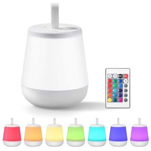 Diboniur Nachtlampje voor kinderen, touchscreen, led, oplaadbaar, nachtlampje voor baby's, moederschap, met 13 kleuren, nachtlampje voor volwassenen, bedlampje, slaapkamer (wit) Diboniur Nachtlampje voor kinderen, touchscreen, led, oplaadbaar, nachtlampje voor baby's, moederschap, met 13 kleuren, nachtlampje voor volwassenen, bedlampje, slaapkamer (wit)