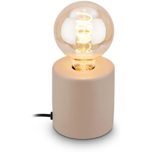 Briloner Tafellamp met kabelschakelaar, keramische voet, E27, max. 10W, bedlampje, lamp, bureaulamp, tafellamp, bureaulamp, leeslamp, bed, leeslamp, 10 x 10,3 cm, beige Briloner Tafellamp met kabelschakelaar, keramische voet, E27, max. 10W, bedlampje, lamp, bureaulamp, tafellamp, bureaulamp, leeslamp, bed, leeslamp, 10 x 10,3 cm, beige