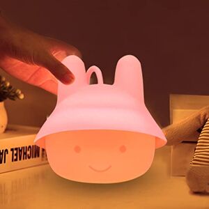 Skaaisont YD005 Nachtlampje van silicone, voor kinderen, USB-nachtkastje, slaapkamer, dimbaar, babykamer licht, geschikt voor babykamerdecoratie, slaaphulp, cadeau, YD005 Skaaisont YD005 Nachtlampje van silicone, voor kinderen, USB-nachtkastje, slaapkamer, dimbaar, babykamer licht, geschikt voor babykamerdecoratie, slaaphulp, cadeau, YD005