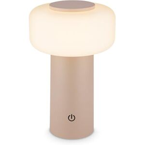 Briloner LED tafellamp draadloos IP44 met touch, dimbaar, oplaadbare batterij & lichtbron verwisselbaar, bedlamp, leeslamp, LED lamp, decoratieve lamp, oplaadbare batterij lamp, 13x20,6 cm, beige Briloner LED tafellamp draadloos IP44 met touch, dimbaar, oplaadbare batterij & lichtbron verwisselbaar, bedlamp, leeslamp, LED lamp, decoratieve lamp, oplaadbare batterij lamp, 13x20,6 cm, beige