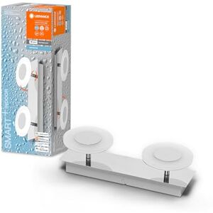 LEDVANCE 4058075573802 Armatuur: voor plafond, BADKAMER DECORATIE-LICHT EN WAND MET WIFI-TECHNOLOGIE / 15 W, 220.240V, stralingshoek: 110, Tunable White, 3000.6500K, behuizing: staal, IP44, 1 Stuk LEDVANCE 4058075573802 Armatuur: voor plafond, BADKAMER DECORATIE-LICHT EN WAND MET WIFI-TECHNOLOGIE / 15 W, 220.240V, stralingshoek: 110, Tunable White, 3000.6500K, behuizing: staal, IP44, 1 Stuk