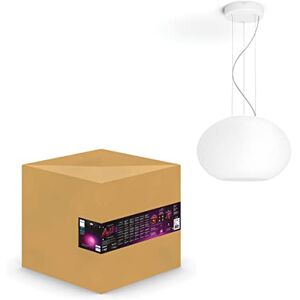 Philips Flourish Hanglamp Duurzame LED Verlichting Wit en Gekleurd Licht Dimbaar Verbind met Bluetooth of Hue Bridge Werkt met Alexa en Google Home Wit Philips Flourish Hanglamp Duurzame LED Verlichting Wit en Gekleurd Licht Dimbaar Verbind met Bluetooth of Hue Bridge Werkt met Alexa en Google Home Wit